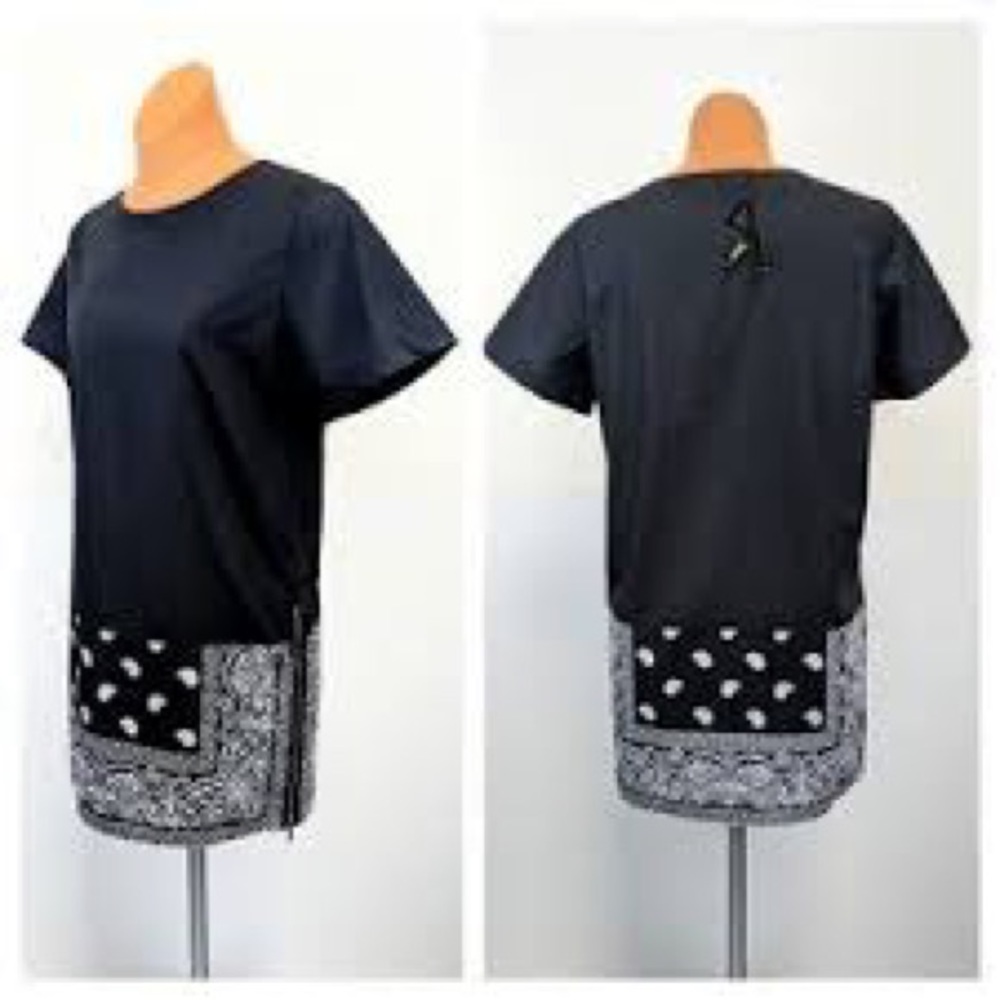 Rehab bandana print t shirt dress tunic